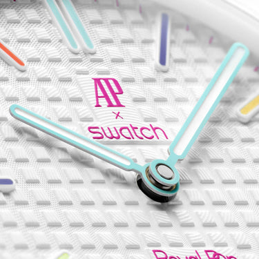 SWATCH x AUDEMARS HUIT BLANC