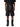BLACK MESH SHORTS