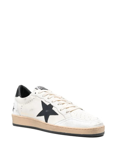 GOLDEN GOOSE BALLSTAR BLACK AND WHITE