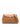 TOTEME Clutch T-Lock in pelle Marrone Chiaro