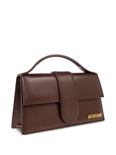 JACQUEMUS LE GRAND BAMBINO DARK BROWN