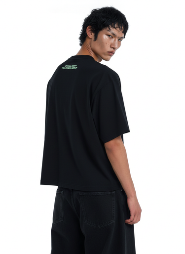 GREEN SKULL TEE