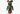 BEARBRICK X ATMOS X STAPLE #2 1000% MULTI