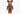 BEARBRICK X BAPE BABY MILO 1000% BROWN