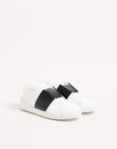 VALENTINO SNEAKER OPEN WHITE BLACK