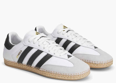 ADIDAS SAMBA ESPADRILLE CLOT BY EDISON CHEN WHITE BLACK