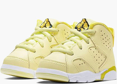 NIKE AIR JORDAN 6 RETRO DYNAMIC YELLOW FLORAL (TD)