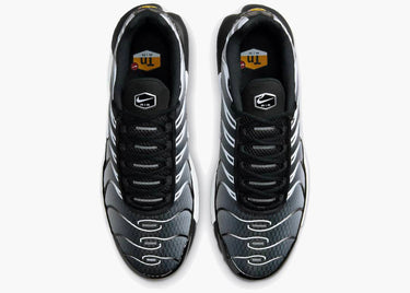 NIKE AIR MAX PLUS BLACK SILVER WHITE
