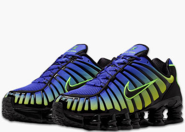 NIKE SHOX TL LAPIS VOLT ICE BLACK