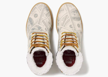 TIMBERLAND 6" PREMIUM WATERPROOF BOOT SUPREME X MM6 MAISON MARGIELA $100 BILLS