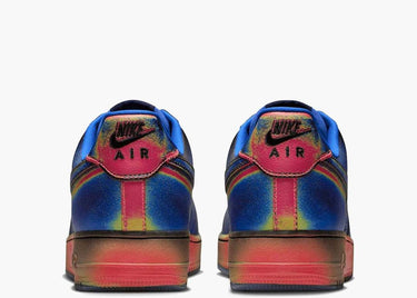 NIKE AIR FORCE 1 LOW RETRO HEAT MAP BLACK RACER BLUE
