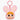 POP MART CRYBABY X POWERPUFF GIRLS SERIES BUNNY BLOSSOM VINYL FACE PLUSH