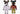 BEARBRICK DAFT PUNK (DISCOVERY VER.) 2 PACK 400% MULTI