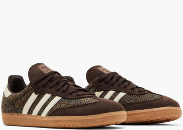 ADIDAS SAMBA OG DARK BROWN TWEED