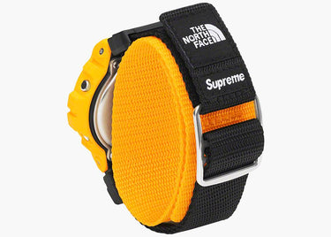 G-SHOCK WATCH YELLOW x SUPREME x THE NORTH FACE