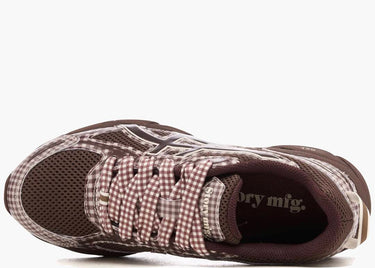 ASICS GEL-VENTURE 6 STORY MFG. REDDISH BROWN GINGHAM
