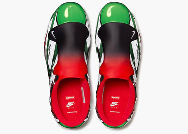 NIKE CLOGPOSITE SUPREME WHITE GYM RED GREEN