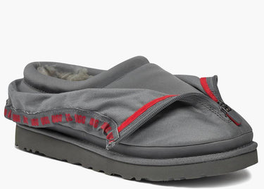 UGG TASMAN SHROUD ZIP SLIPPER DARK GREY