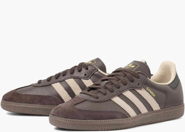 ADIDAS SAMBA OG DARK BROWN BEIGE GUM
