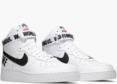 NIKE AIR FORCE 1 HIGH SUPREME WORLD FAMOUS WHITE
