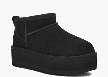 UGG CLASSIC ULTRA MINI PLATFORM BOOT BLACK (W)