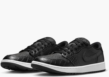 JORDAN 1 RETRO LOW GOLF BLACK CROC