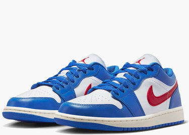 JORDAN 1 LOW SPORT BLUE GYM RED (W)