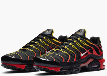NIKE AIR MAX PLUS GRADIENT BLACK RED YELLOW