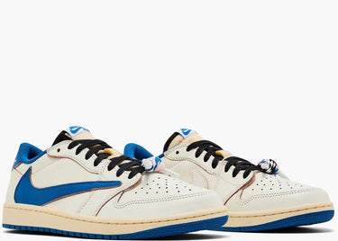 JORDAN 1 LOW SP TRAVIS SCOTT SAIL MILITARY BLUE x FRAGMENT