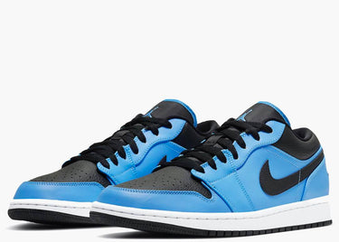 JORDAN 1 LOW LASER BLUE BLACK