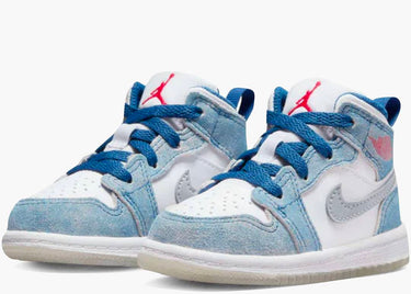 JORDAN 1 MID SE FRENCH BLUE LIGHT STEEL (TD)