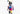 BEARBRICK ANDY WARHOL DOUBLE MONA LISA 1000% MULTICOLOR