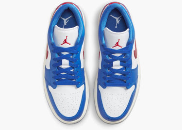 JORDAN 1 LOW SPORT BLUE GYM RED (W)