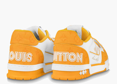 LOUIS VUITTON TRAINER MONOGRAM DENIM YELLOW