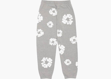 DENIM TEARS COTTON WREATH BAGGY SWEATPANTS GREY