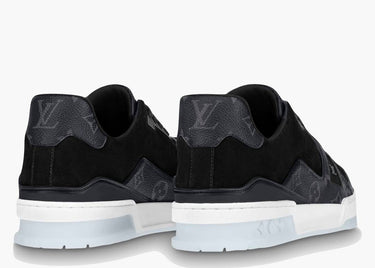 LOUIS VUITTON LV TRAINER BLACK MONOGRAM TEXTILE