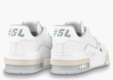 LOUIS VUITTON TRAINER WHITE SIGNATURE