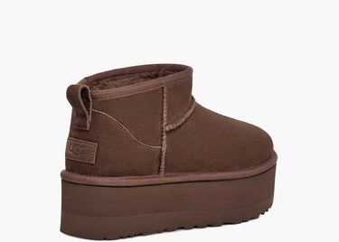 UGG CLASSIC ULTRA MINI PLATFORM BOOT BURNT CEDAR (W)