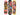 SUPREME STACK SKATEBOARD DECK SET PINK/BLACK/YELLOW