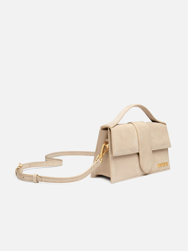 JACQUEMUS GRAND BAMBINO DARK BEIGE