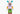 BEARBRICK KRUSTY THE CLOWN 400% MULTI