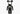 BEARBRICK BAIT X MEDICOM HEADSHOT 1000% BLACK
