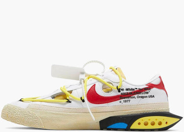 NIKE BLAZER LOW OFF-WHITE UNIVERSITY RED