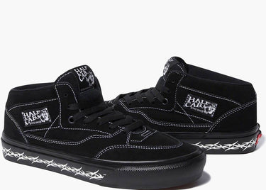 VANS SKATE HALF CAB SUPREME TRIBAL BARBED WIRE BLACK