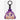 POP MART CRYBABY CHEER UP, BABY! SERIES PLUSH PENDANT PURPLE