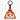 POP MART CRYBABY CHEER UP, BABY! SERIES PLUSH PENDANT ORANGE