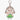 POP MART CRYBABY SUNSET CONCERT SERIES PLUSH PENDANT DIM GREEN