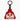 POP MART CRYBABY CHEER UP, BABY! SERIES PLUSH PENDANT RED