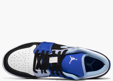 JORDAN 1 LOW RACER BLUE WHITE