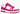 LOUIS VUITTON TRAINER LOW WHITE FUCHSIA
